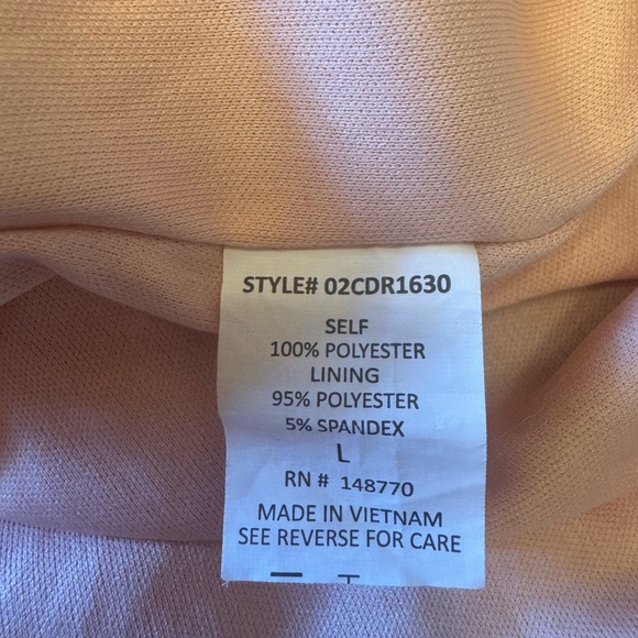 Sienna Sky light Peach Floral Midi Dress - Picture 9 of 9